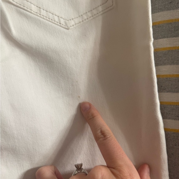 White Bell Bottom Free People jeans - Picture 3 of 6